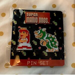 Super Mario bros. Nintendo pin set